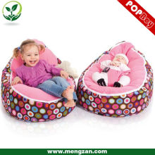 New design baby cot beanbag soft velvet baby beanbag bed